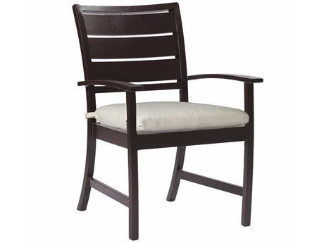 Summer Classics Charleston Aluminum Dining Arm Chair Seat Replacement Cushions
