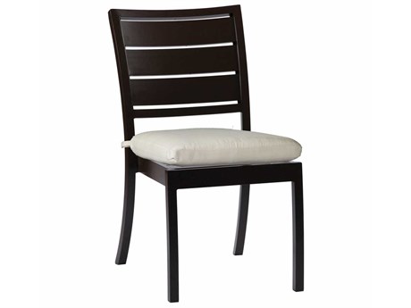 Summer Classics Charleston Aluminum Dining Side Chair Seat Replacement Cushions