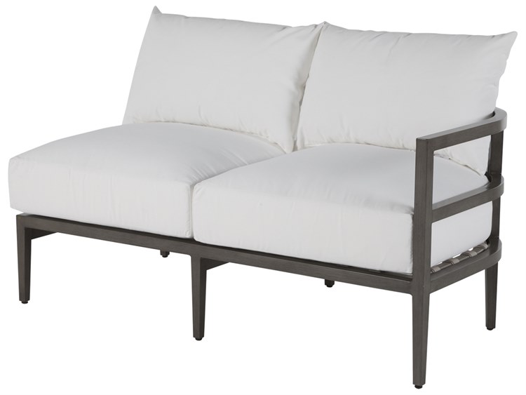 Summer Classics Santa Barbara Aluminum Left Arm Loveseat Set Replacement Cushions