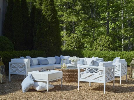 Summer Classics Elegante Aluminum Sectional Lounge Set