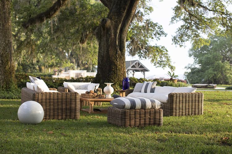Summer Classics Montecito Wicker Lounge Set