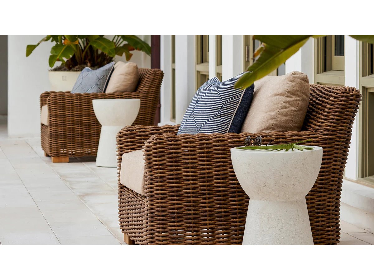 Summer Classics Montauk Wicker Cushion Lounge Set