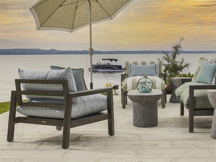 Summer Classics Monterey Steel Cushion Patio Lounge Set