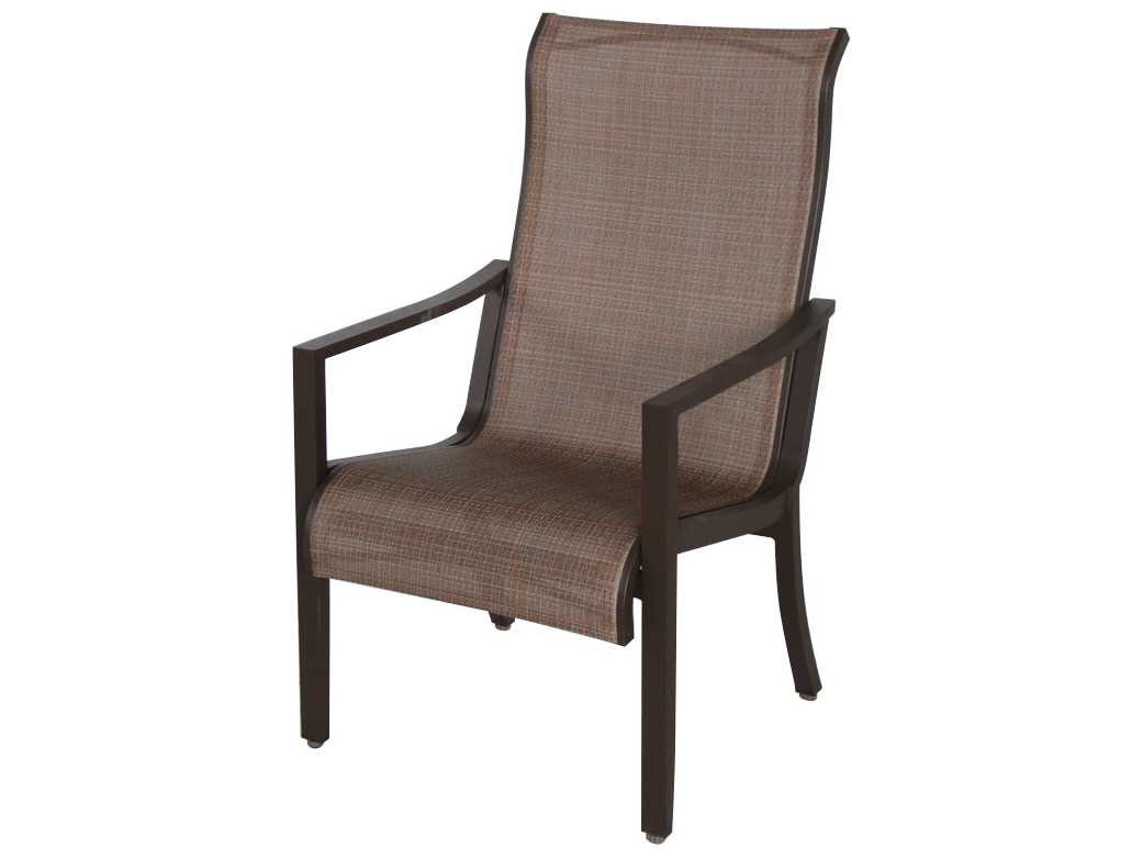 Sunvilla Allegro Sling Aluminum Dining Chair In Charm Sold 2 Hover To Zoom