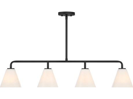 Savoy House Blair 4-Light Matte Black Island Pendant