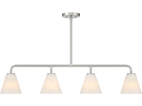Savoy House Blair 4-Light Satin Nickel Island Pendant