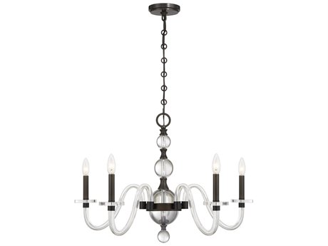 Savoy House Aragon 5-Light Mediterranean Bronze Traditional Candelabra Chandelier