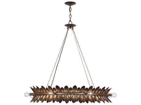 Savoy House Heiress 8-Light Patinated Bronze Round Chandelier