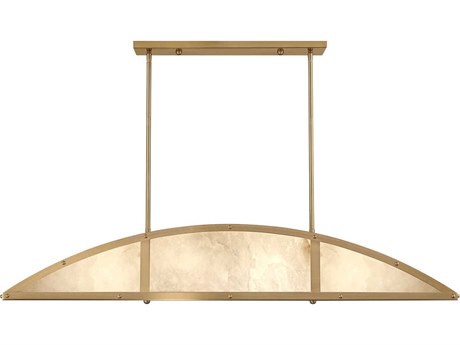 Savoy House Legacy 4-Light Warm Brass Island Pendant