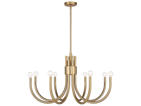 Savoy House Sorrento 8-Light Noble Brass Chandelier
