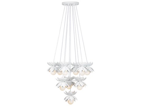 Savoy House Pacha 10-Light White Cashmere Chandelier