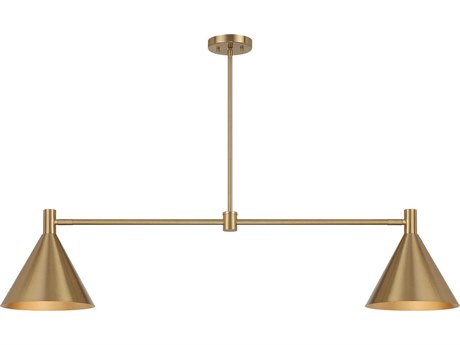 Savoy House Pharos 2-Light Noble Brass Island Pendant