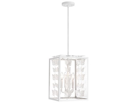 Savoy House Birch 4-Light Bisque White Mini Pendant