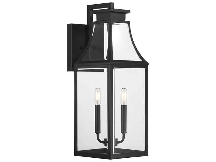 Savoy House Emery 2-Light Outdoor Wall Light Matte Black 4