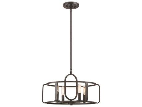 Savoy House Santina 4-Light English Bronze Candelabra Chandelier