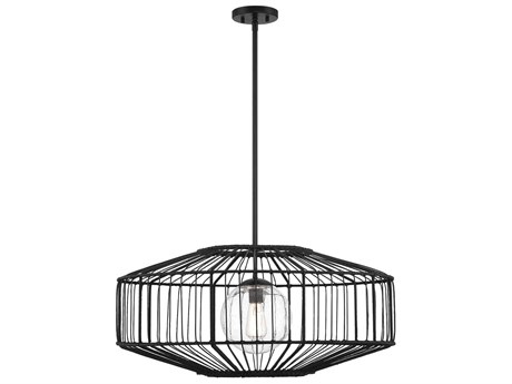 Savoy House Marcy 1-Light Matte Black Pendant
