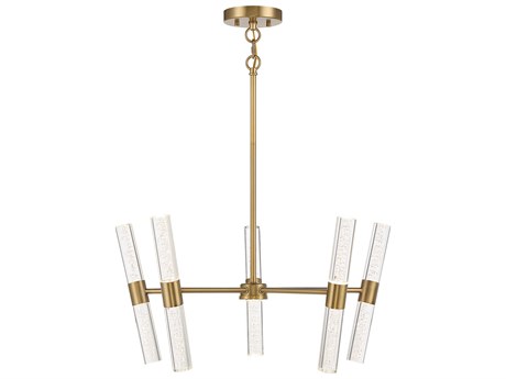 Savoy House Arlon 10-Light Warm Brass LED Chandelier