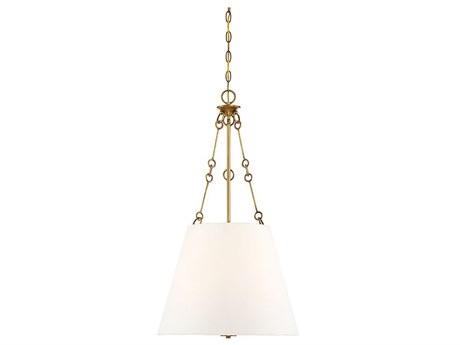 Savoy House Austin 4-Light Warm Brass Empire Chandelier