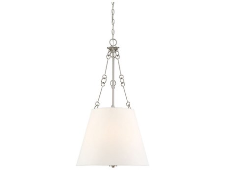 Savoy House Austin 4-Light Satin Nickel Empire Chandelier