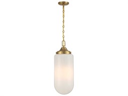 Visual Comfort Studio Leo 1-Light Satin Brass Globe Mini