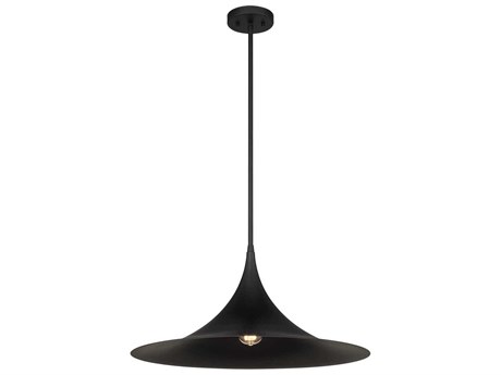 Savoy House Bowdin 1-Light Matte Black Pendant