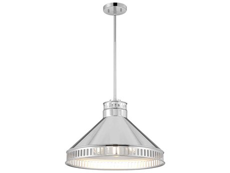 Savoy House Seagram 3-Light Polished Nickel Chrome Pendant