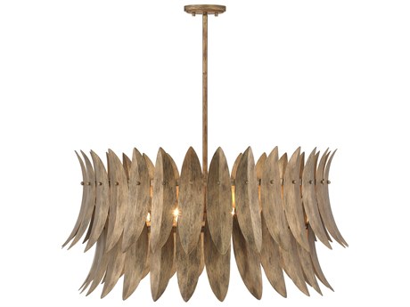 Savoy House Sanctuary 8-Light Coronado Brown Pendant