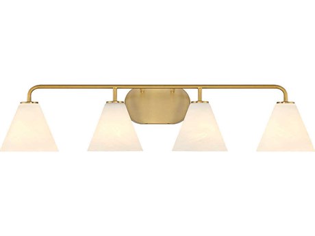 Savoy House Blair 4-Light Warm Brass Vanity Light