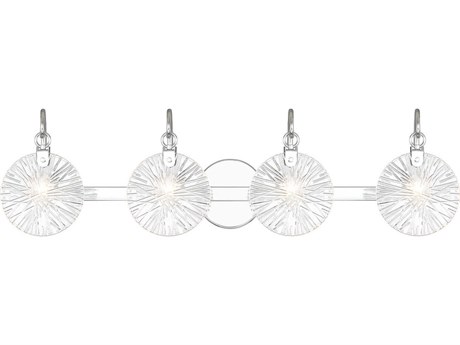 Savoy House Addison 4-Light Polished Chrome Vanity Light