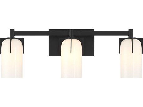 Savoy House Caldwell 3-Light Matte Black Vanity Light