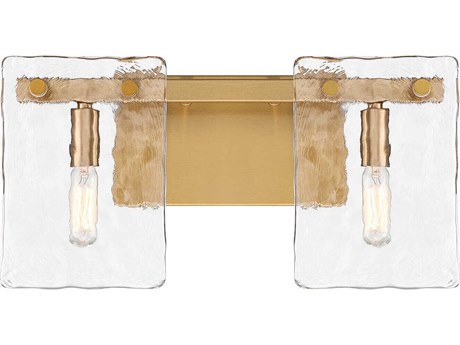 Savoy House Genry 2-Light Warm Brass Vanity Light