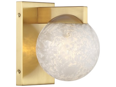 Savoy House Darien 1-Light Warm Brass Wall Sconce