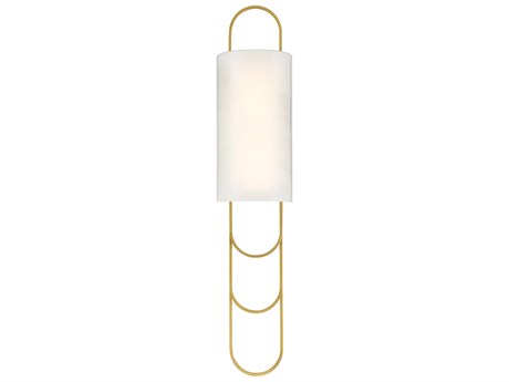 Savoy House Tartine 1-Light Warm Brass Wall Sconce