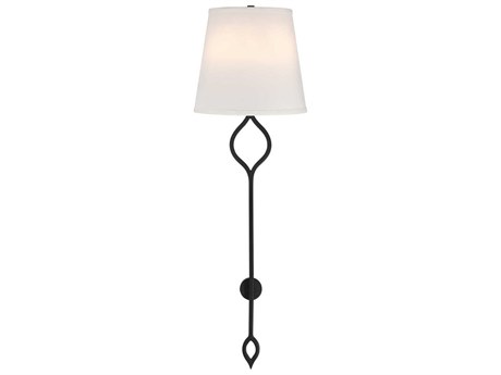 Savoy House Roxbury 2-Light Matte Black Wall Sconce