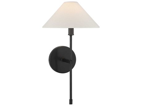 Savoy House Avon 1-Light Black Tourmaline Wall Sconce