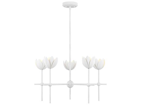 Savoy House Meridian 5-Light Bisque White Chandelier