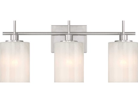 Savoy House Meridian 3-Light Brushed Nickel Vanity Light