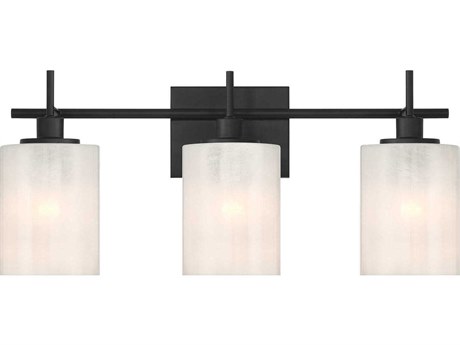 Savoy House Meridian 3-Light Matte Black Vanity Light