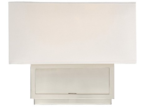 Savoy House Meridian 2-Light Brushed Nickel Wall Sconce