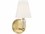 Savoy House Meridian 11" Tall 1-Light Brushed Nickel Crystal Wall Sconce  SVM90102BN