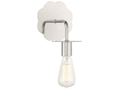 Savoy House Meridian 1-Light Polished Nickel Wall Sconce