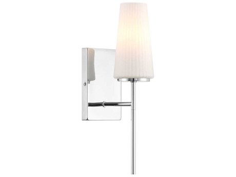 Savoy House Meridian 1-Light Chrome Wall Sconce