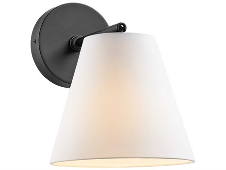 Savoy House Meridian 1-Light Matte Black Wall Sconce