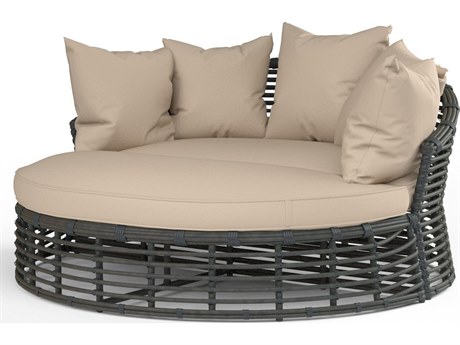 Sunset West Venice - Custom Wicker Cushion Daybed