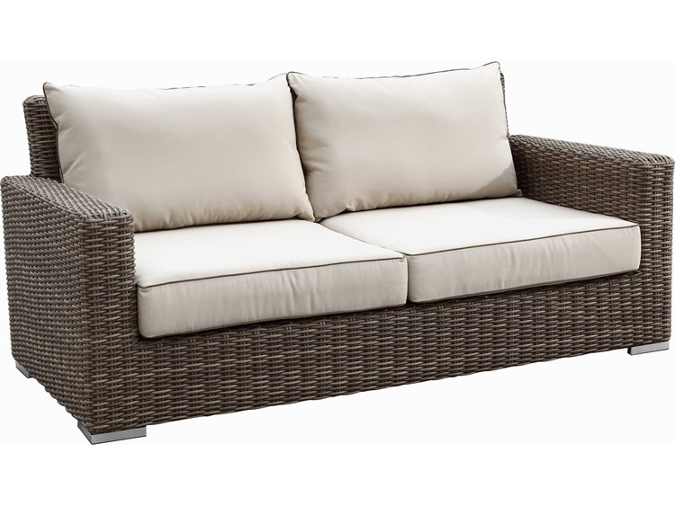 Sunset West Coronado Wicker Cushion Loveseat