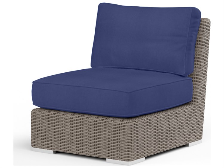 Sunset West Coronado Wicker Modular Lounge Chair