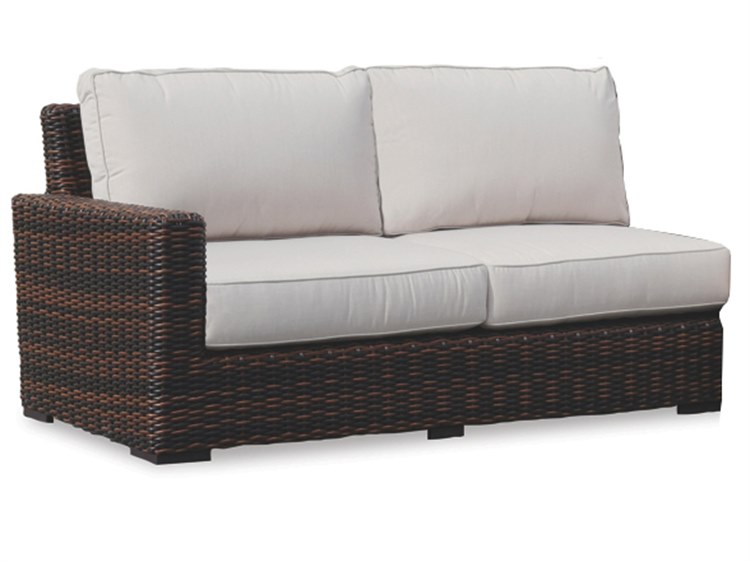 Sunset West Montecito Tobacco & Cognac Left Arm Loveseat Replacement Cushion