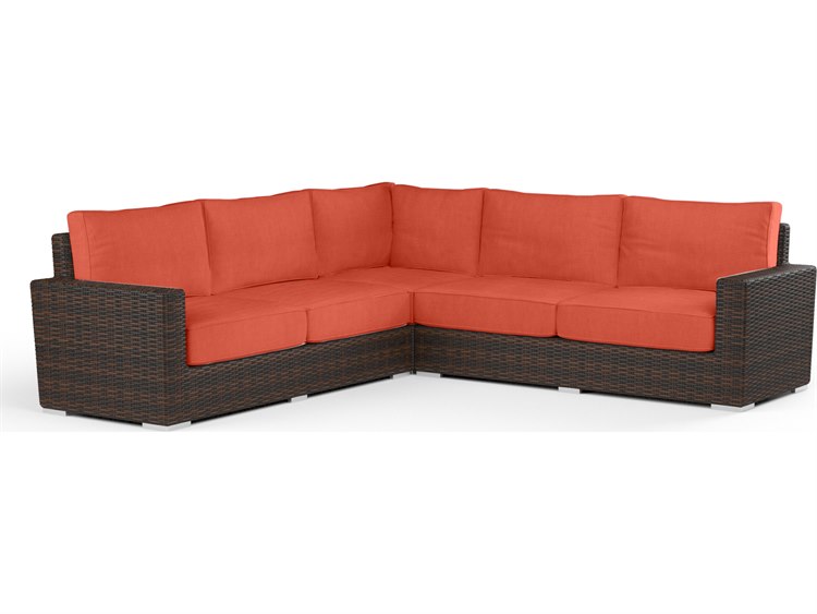 Sunset West Montecito Wicker Sectional