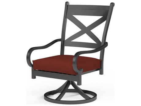 Sunset West Monterey Copper Aluminum Cushion Dining Chair