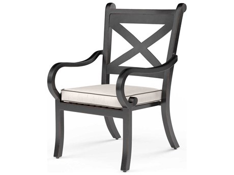 Sunset West Monterey Copper Aluminum Cushion Dining Chair